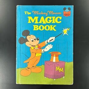 The Mickey Mouse Magic Book - Vintage Wonderful World of Reading Children’s Book
